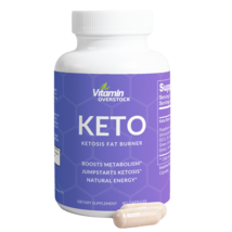 KETO Ketosis Fat Burner - 60 Capsules - Raspberry Ketone, Green Tea, Caffeine - £19.91 GBP