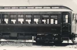 Puget Sound Traction Co #501 Interurban Trolley Train Photo Philadelphia PA - £11.00 GBP