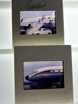 35mm Slide Cuban Airplane cubana de aviacion People Boarding August 1969 - $15.67