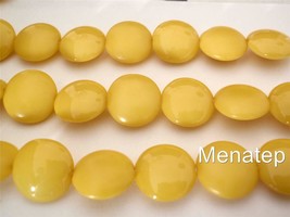 4(Four)  14mm Cushion Round Beads: Pop - Mellow - £1.75 GBP