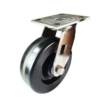 6&quot; X 2&quot; Heavy Duty Stainless Steel &quot;Phenolic&quot; Caster - Swivel - £104.29 GBP