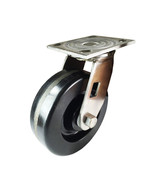 6&quot; X 2&quot; Heavy Duty Stainless Steel &quot;Phenolic&quot; Caster - Swivel - £104.59 GBP