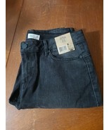 Women&#39;s Rt 66 Black Jeans Size 28 Slim Fit Mid Rise 11&quot; Leg 29&quot;L Zipper+... - £6.09 GBP