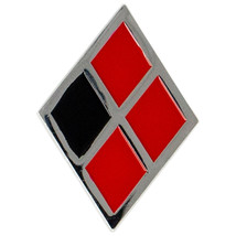 Harley Quinn Symbol Enamel Pin Red - £6.72 GBP