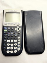 Preowned- Texas Instruments TI-84 Plus Graphing Calculator Black With Case - $50.00