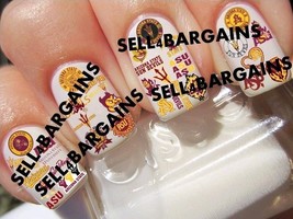 2025 Designs》Arizona State Sun Devils 30 Different Designs》Nail Art Decals - €25,41 EUR