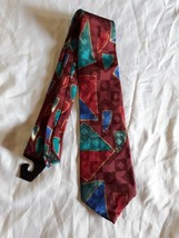 vintage tie original. Bugatti brand 100 % Silk bordo (Canada) - £18.09 GBP