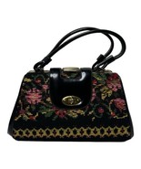 1960s Tapestry Carpetbag Handbag Vintage Purses Ladies Handbag Granny Ch... - $220.64 CAD