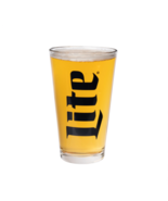 Miller Lite 2018 Signature - 16 Ounce Pint Glass - Set of 2 - $22.72