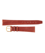 Hadley Kalbe Brown Lizard Watch Band New Old Stock 18mm Made in Italy - €26,59 EUR
