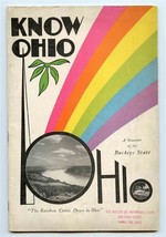 Know Ohio Souvenir of the Buckeye State 1939 - £14.34 GBP