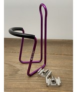 Velocity Water Bottle Cage Purple Violet Vintage Australia Race Alloy - $47.77 CAD
