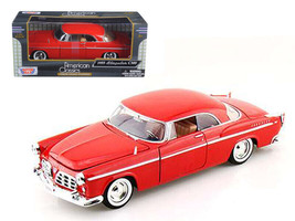 1955 Chrysler C300 Red 1/24 Diecast Car Motormax - £29.35 GBP