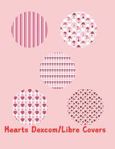 Hearts Dexcom G7/G6/Libre CGM SuperSkin Patches, Pack of 5 - $12.99