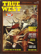 True West August 1972 - Big Bend, Texas Mysterious Symbols On Tablet, Bicycling - £5.60 GBP