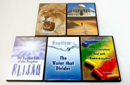 Lot of 2 DVDs &amp; 3 mp3 CDs Religious Faith Healing Bible Christian Commentary - £10.06 GBP
