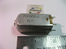 70F006-3 ELI6 EL16 Radio Coil RF Transformer Tunable Adjustable Used Pull Qty 1 - £7.58 GBP