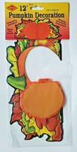 2001 Beistle 12in Pumpkin Decoration New In Packaging - £10.19 GBP
