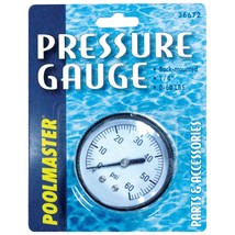 Poolmaster 36672 Pressure Gauge for Swimming Pool or Spa Filter, 1/4-Inch, Back  - £15.17 GBP
