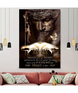 Jesus Wall Art Bible Verse Wall Decor Gift for Jesus Christ Canvas Wall ... - £18.34 GBP+