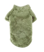 Plush Soft Lightweight Fleece Moss Green Dog Pullover Sizes: XS - 4XL  - $24.99