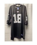 NFL Reebok Randy Moss #18 Oakland Raiders Jersey-56 3XL SKU 3655 - $130.49