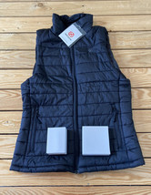 nifvan NWT men’s heated full zip vest size M black C5 - $61.39