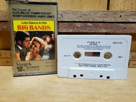 Lets Dance To The Big Bands Cassette, 1983 Glenn Miller Tommy Dorsey Harry James - £15.81 GBP