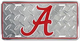 Alabama Crimson Tide License Plate (Diamond Plate) - $4.88