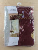 HOME Window Valance 60&quot;x13&quot; Summers Bounty 1 tailored kick-pleat valance... - $7.02