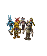 FNAF Five Nights At Freddy´s 6 figure set 8&quot; tall animatronic toy figures - $3,231.97 MXN