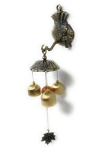 Thy Collectibles Feng Shui Brass Door Chime Wind Chime Windbell - Chinese Fu (Fo - $8.99