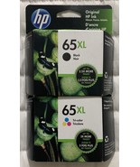 HP 65XL Black &amp; Tri-Color Combo Ink Cartridge T0A37BN N9K03AN N9K04AN Fo... - £35.53 GBP