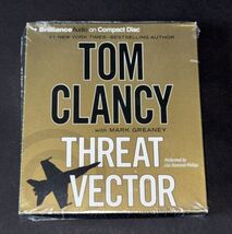 Threat Vector (Jack Ryan Novels) by Tom Clancy 2012 Audio CD Abridged 9 ... - $7.91