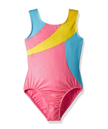 new MORET ACTIVE GIRL gymnastics dance LEOTARD sz XS 4-5 years kids pink... - €12,71 EUR