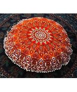 Traditional Jaipur Star Mandala Floor Cushions with Filler, Decorative Throw Pil - $52.46