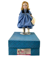Madame Alexander Goldilocks Doll Blonde Blue Dress Original Box Stand 14... - £19.78 GBP