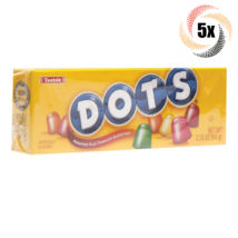 5x Packs Tootsie Dots Assorted Original Flavored Gumdrops Gummy Candy | 2.25oz - £11.47 GBP