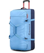 Gonex Rolling Duffle Bag with Wheels, 110L 33 in, Blue Suitcase Travel - €127,11 EUR