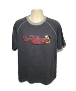 Walt Disney World Embroidered Mickey Mouse Adult Large Gray Jersey - £15.95 GBP