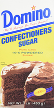Confectioners 10-X Powdered Sugar, 1 Pound Box (Pack of 2) - $14.27