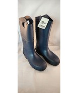 Rubber Work Boots Size 10 Waterproof Dunlop Onguard DuraPro 89085 Blue P... - $34.95