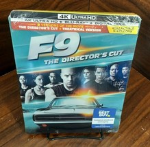 Fast and the Furious 9 4K Collector STEELBOOK (4K+Blu-ray+Digital) NEW-Free S&amp;H - $56.52