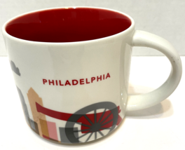 Starbucks You Are Here Collection Philadelphia Coffee Tea Ceramic Cup Mug 14oz - £11.38 GBP