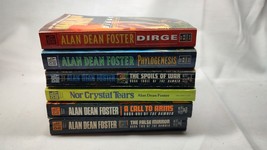 Alan Dean Foster 6 Book Lot Huge Complete Set The Damned Trilogy Plus 3 More - £18.43 GBP