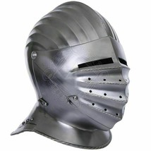 New Medieval Helmet Maximillian Armlet Italy About 1490 Armor Helmet Re - £130.48 GBP