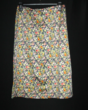 Ann Taylor LOFT Outlet Womens Crossover Skirt XS Petite Floral Elastic W... - £17.92 GBP