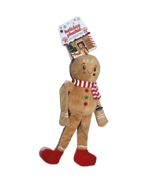 Bow Wow Pet Holiday Plushie Gingerbread Man Toy For Dogs Fetch Play 15in... - $451.27 MXN