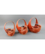 Shanghai Handicrafts Vintage Chinese Wicker Rattan Duck Goose Baskets Se... - £138.43 GBP