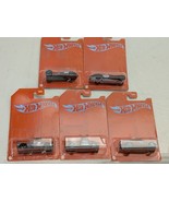 Pack of 5 Hot Wheels 53rd Anniversary Orange &amp; Blue Series Die-Cast Cars... - $437.36 MXN